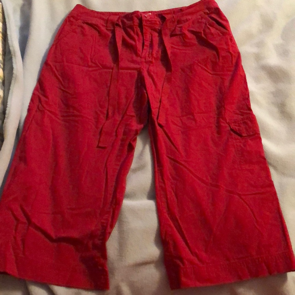 Saint johns bay stretch cargo capri